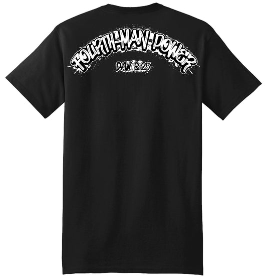 Fourth-Man Power Christian T-Shirt – Faith-Based Streetwear | Fourth-Man Power