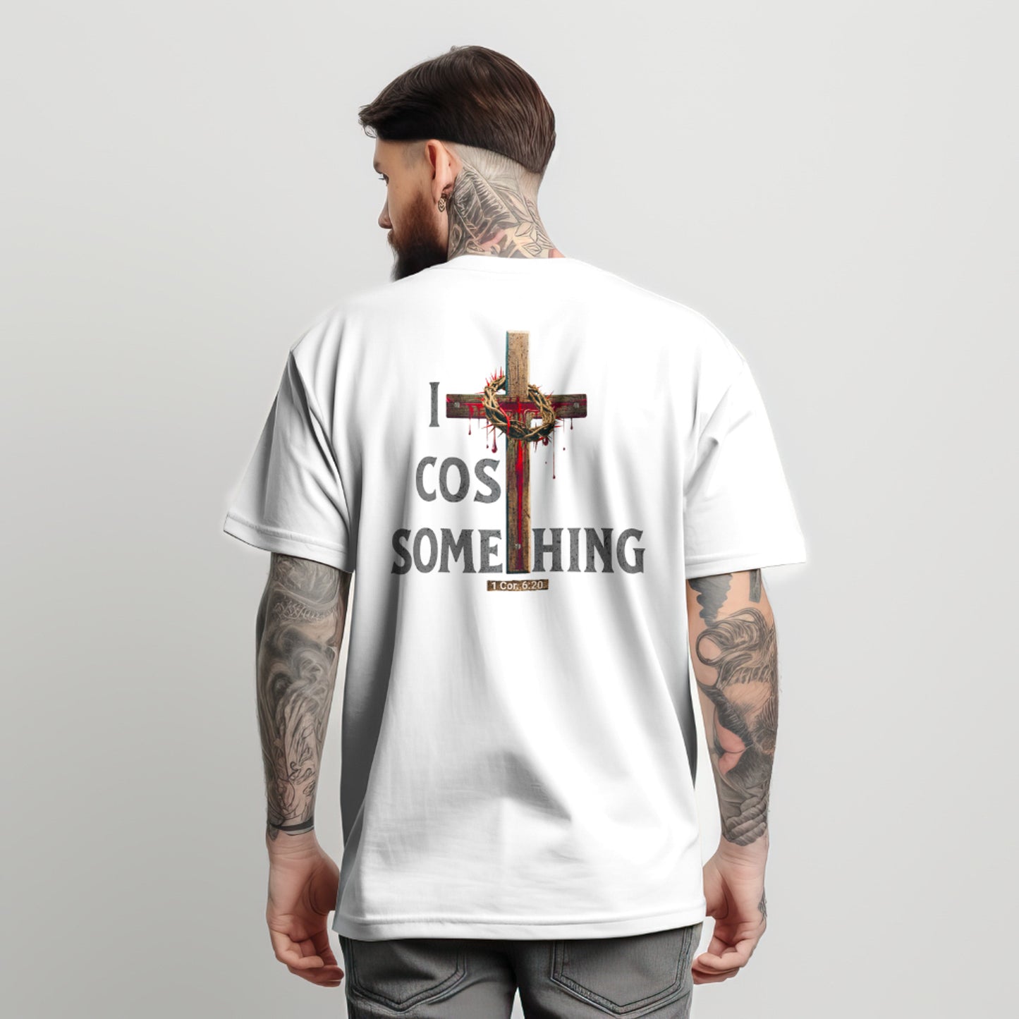 It Cost Something (Grey lettering) Unisex T-Shirt