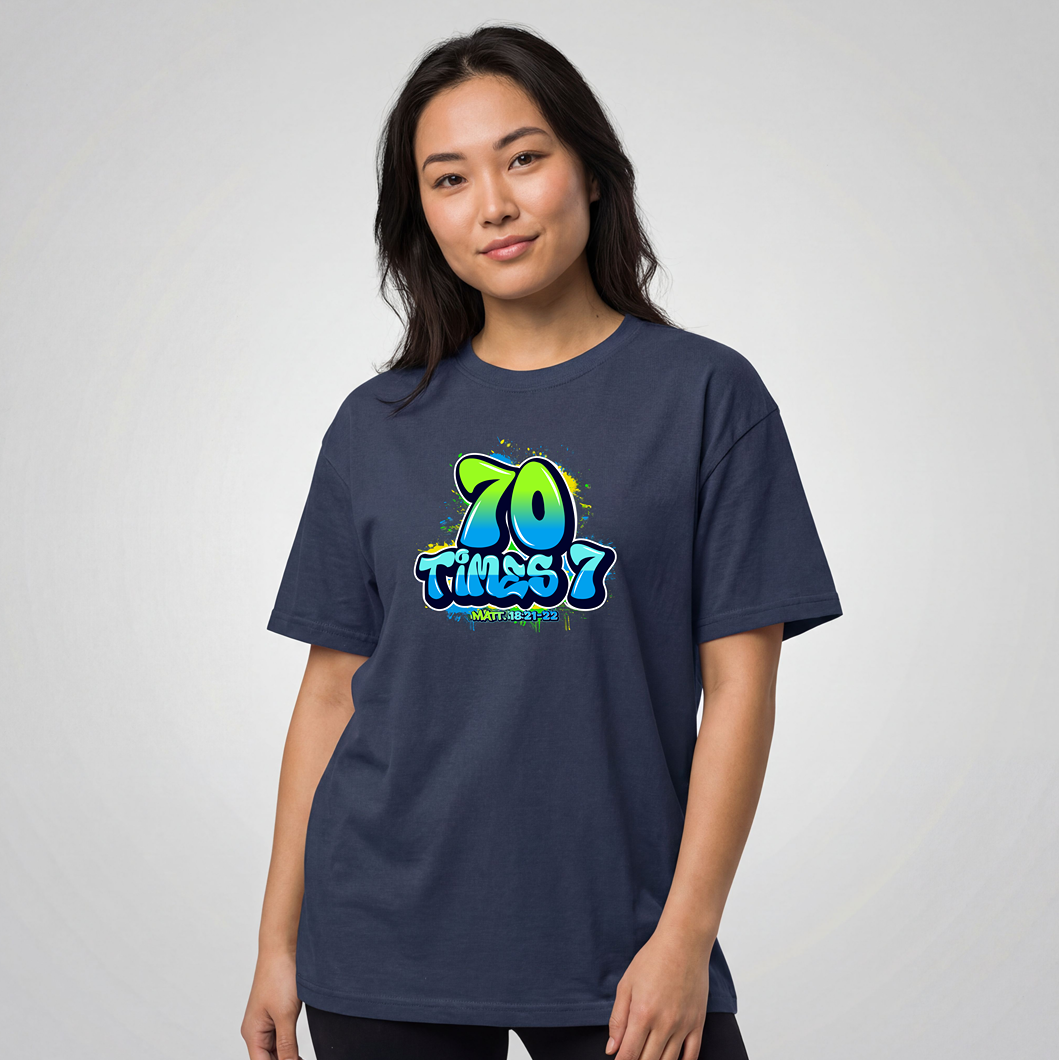 70×7 (Forgiveness) Christian T-Shirt | Christian Faith Streetwear