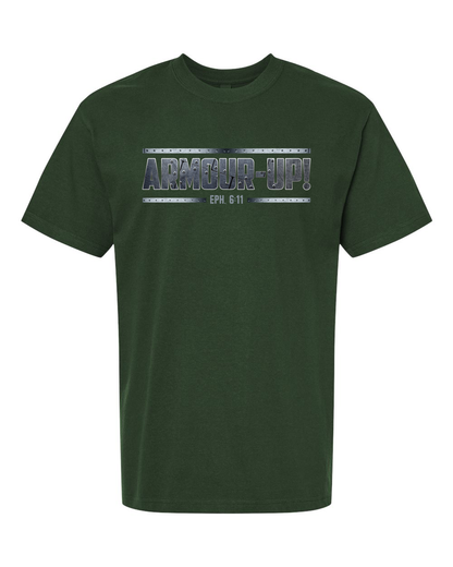 Armour Up T-Shirt – Christian Streetwear | Full Armor of God Faith Apparel