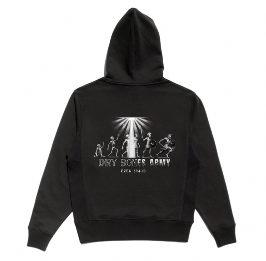 Dry Bones Army Christian Hoodie | Christian Faith Streetwear
