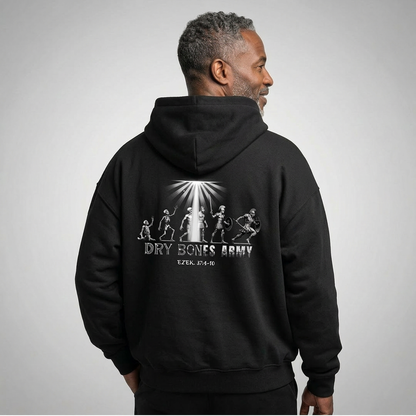 Dry Bones Army Christian Hoodie | Christian Faith Streetwear