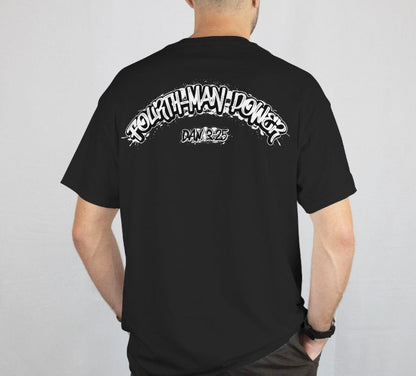 Fourth-Man Power Christian T-Shirt – Faith-Based Streetwear | Fourth-Man Power