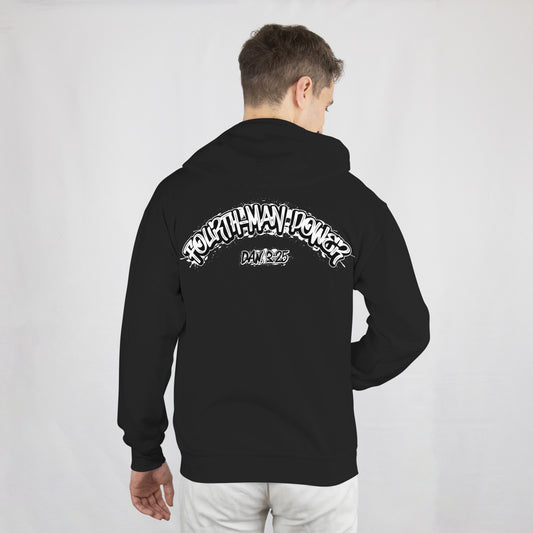 Fourth-Man Power Zipup Unisex Hoodie