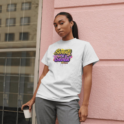 Seventy Times Seven Christian T-Shirt – Matthew 18:21–22 | Fourth-Man Power