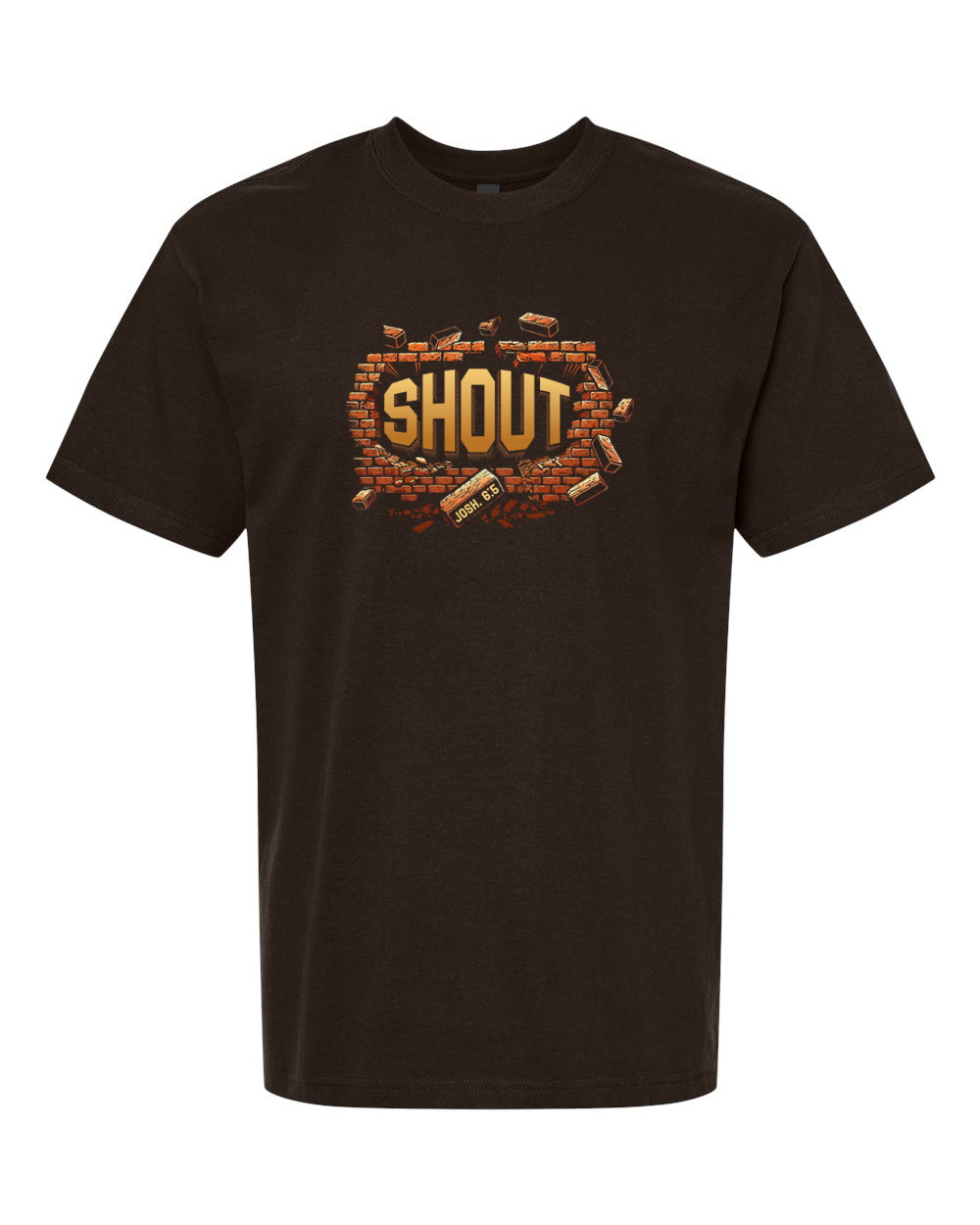 SHOUT T-Shirt – Faith-Based Christian Streetwear | Victory Tee