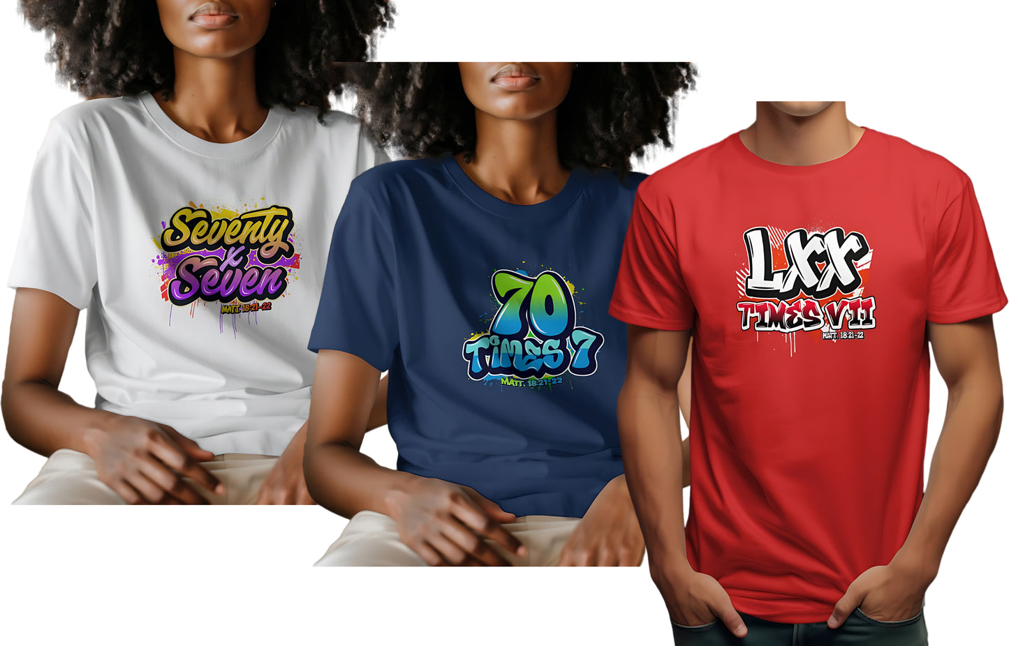 Forgiveness Series (3 T-Shirt) Bundle