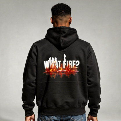What Fire? Christian Hoodie – Faith in the Fire Streetwear | Christian Faith Streetwear